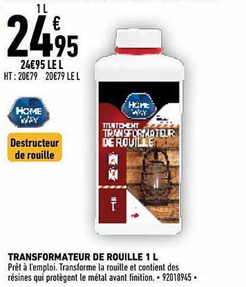 transformateur de rouille 1l