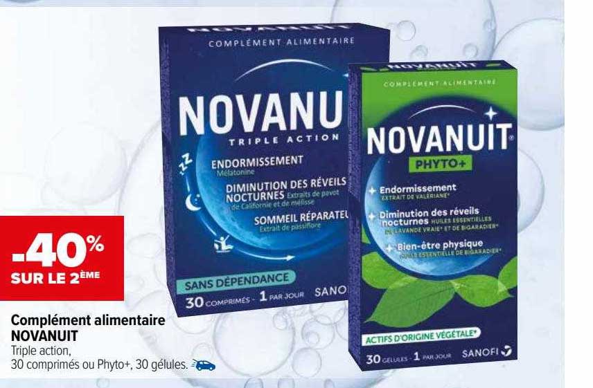 complément alimentaire novanuit