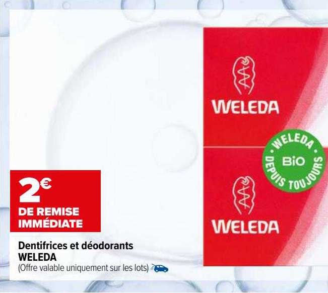 Dentifrices Et Déodorants Weleda