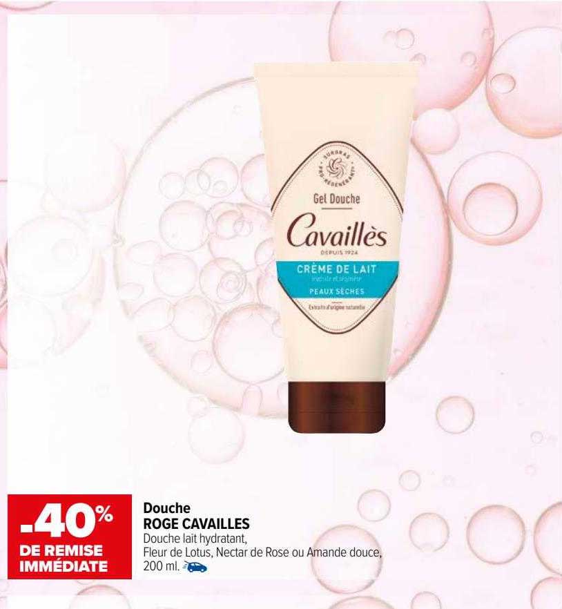 douche roge cavaillès