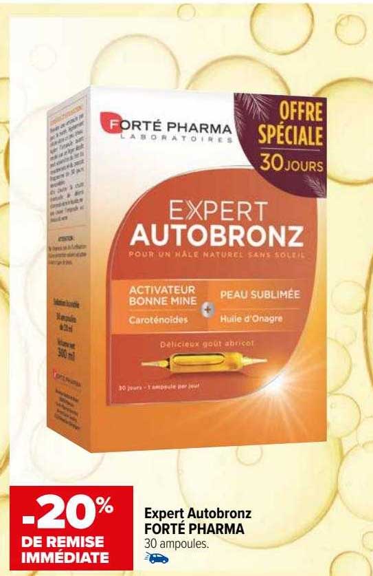 expert autobronz forté pharma