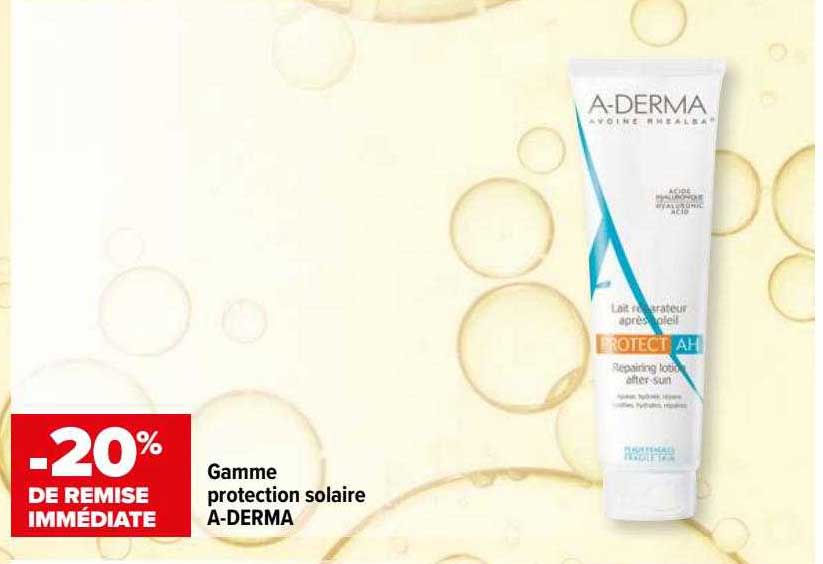gamme protection solaire a-derma