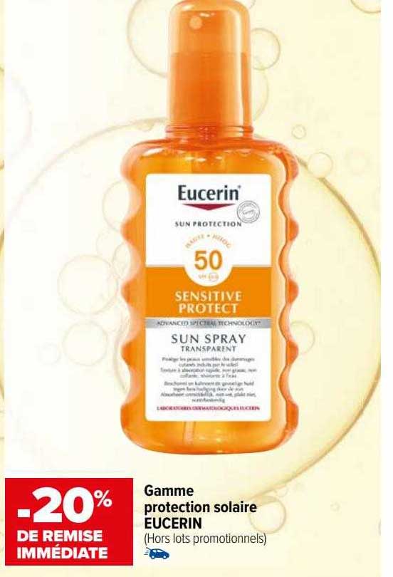 Gamme Protection Solaire Eucerin