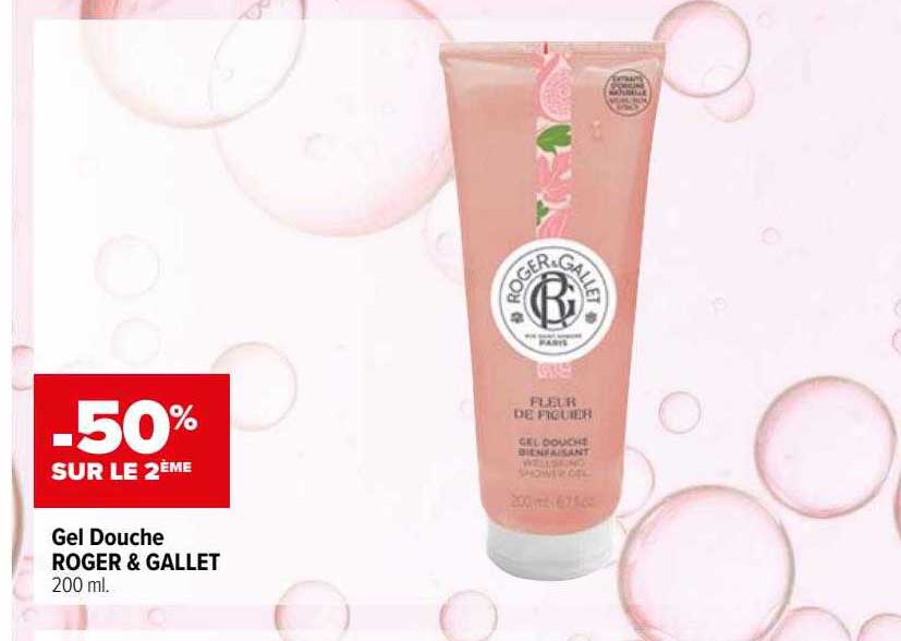 gel douche roger & gallet