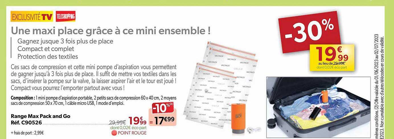 range max pack and go