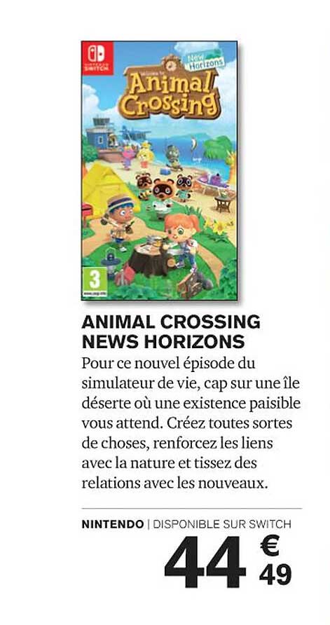 Animal Crossing News Horizons