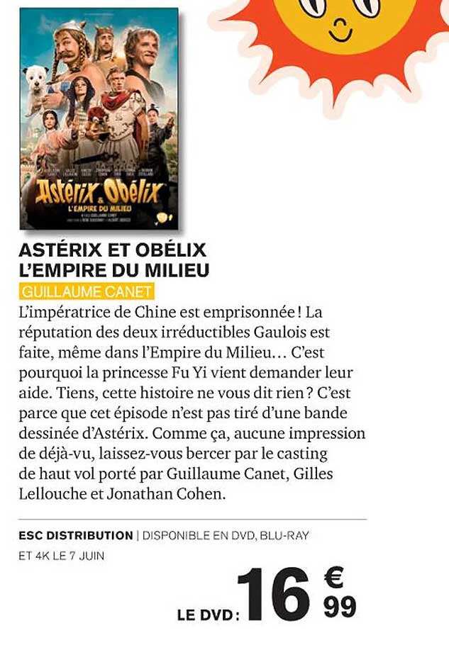 astérix et obélix l'empire du milieu - guillaume canet