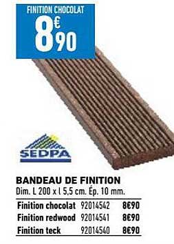 Bandeau De Finition Sedpa