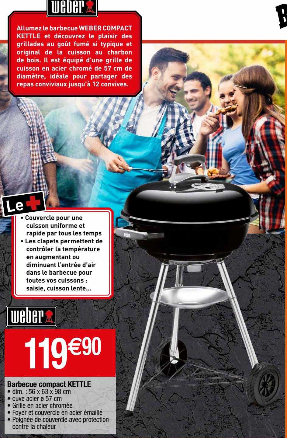 Barbecue Compact Kettle