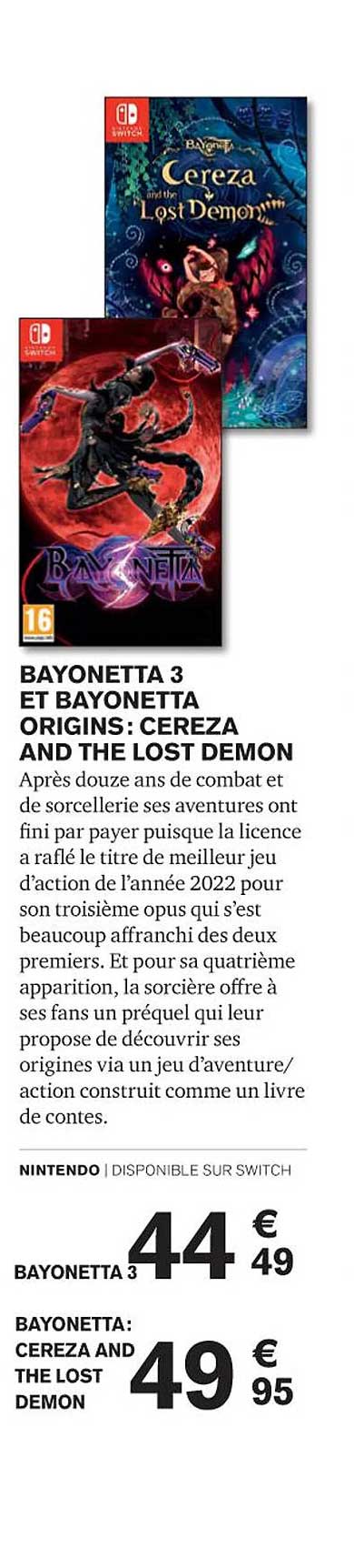 Bayonetta 3 Et Bayonetta Origins : Cereza And The Lost Demon