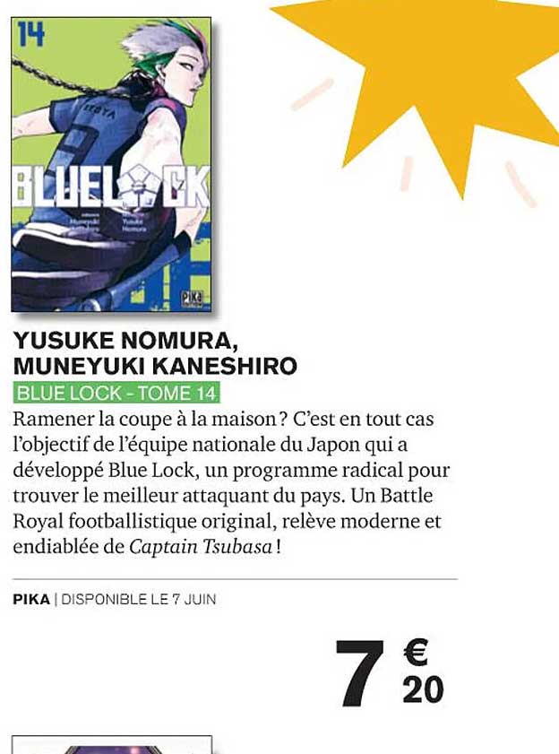 blue lock - tome 14 - yusuke nomura, muneyuki kaneshiro