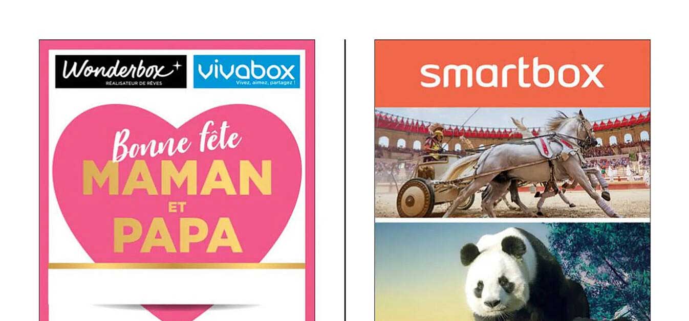 bonne fête maman et papa - wonderbox, vivabox, smartbox