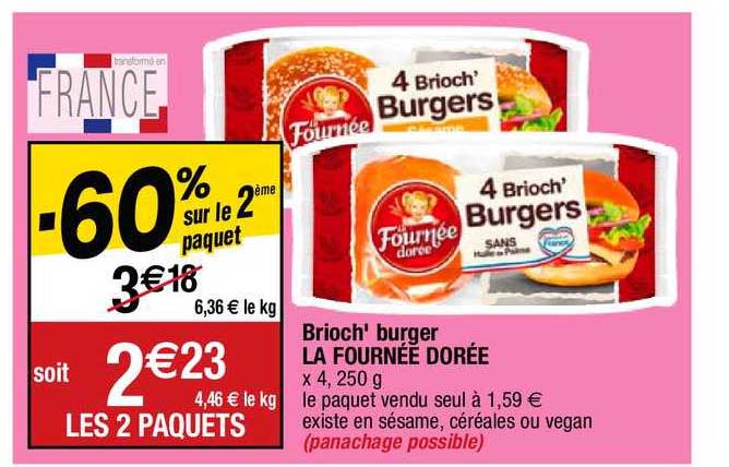 brioch' burger la fournée dorée