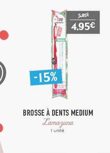 brosse à dents medium lamazuna