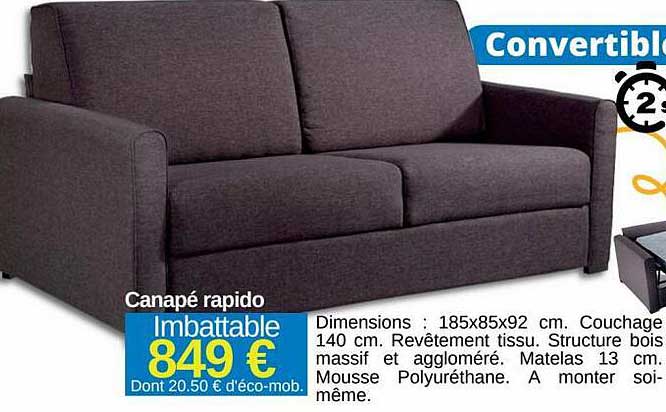 canapé rapido