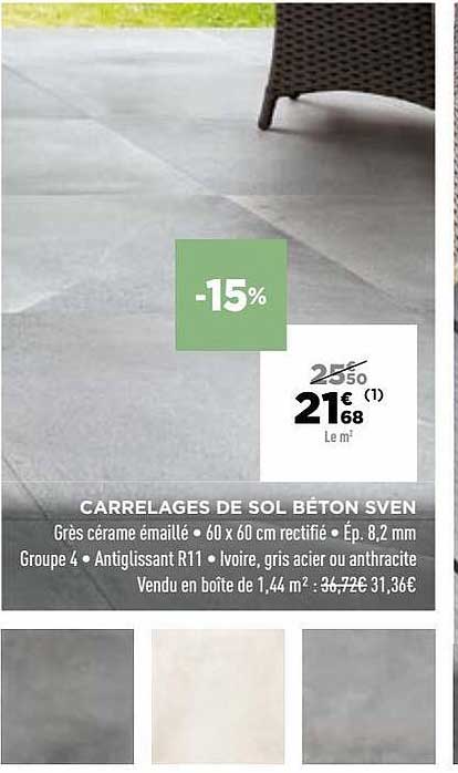 carrelages de sol béton sven