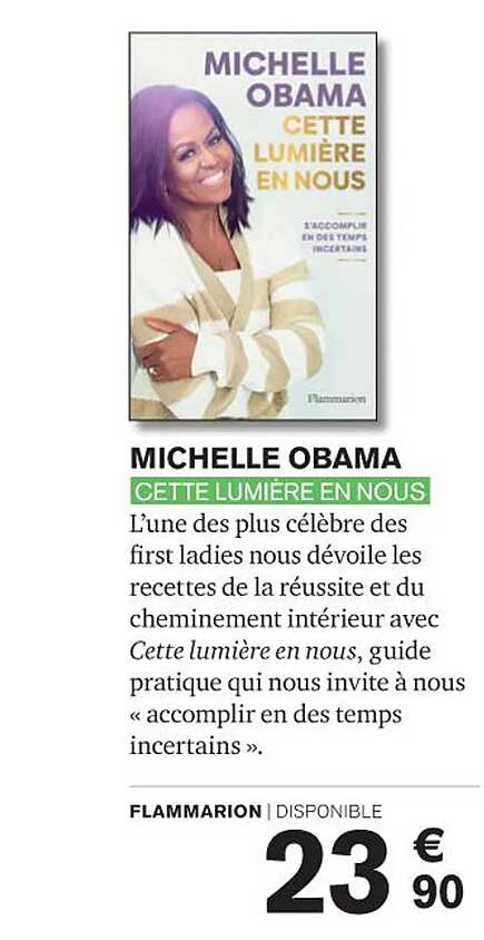 cette lumière en nous - michelle obama