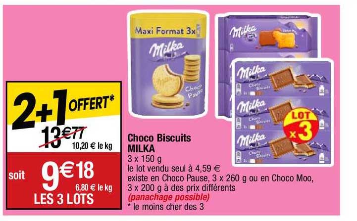 Choco Biscuits Milka