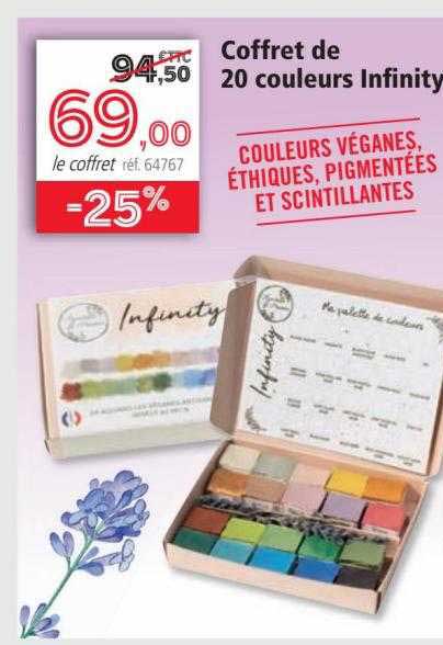 Coffret De 20 Couleurs Infinity