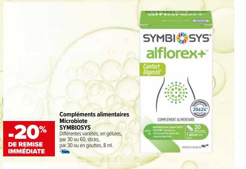 compléments alimentaires microbiote symbiosys