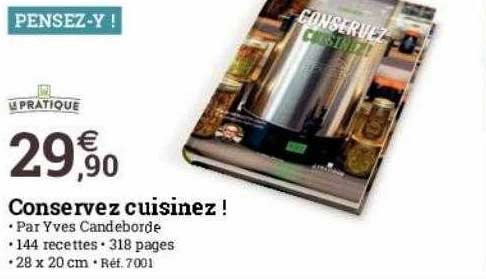 conservez cuisinez ! le pratique
