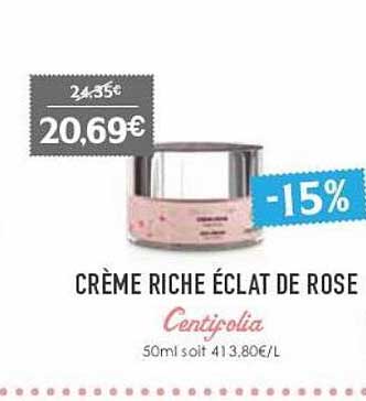 Crème Riche éclat De Rose Centipolia
