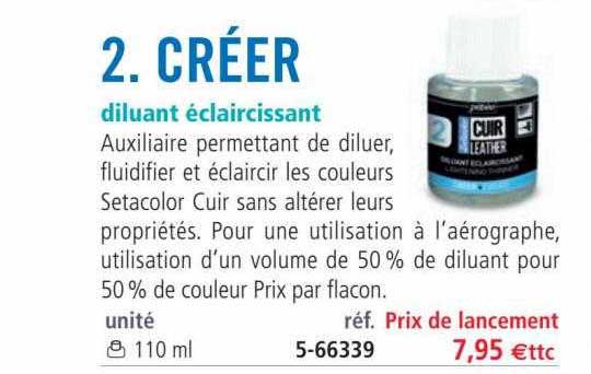 diluant éclaircissant