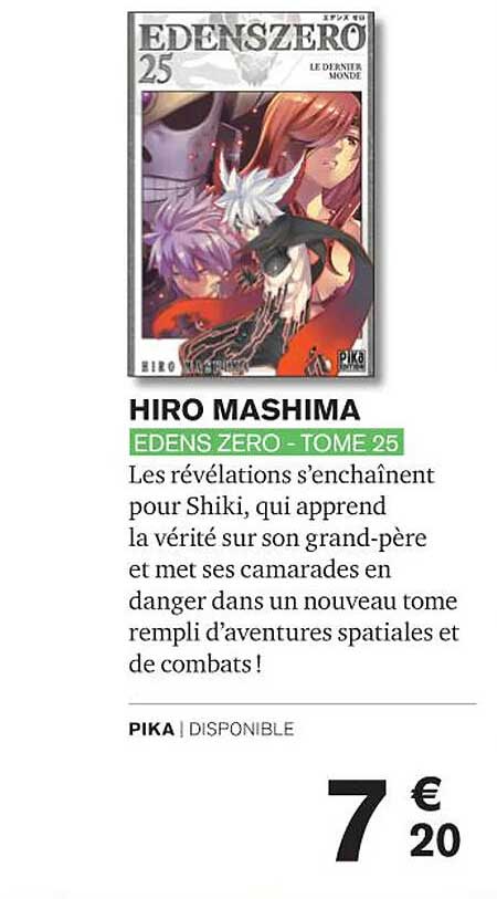 edens zero - tome 25 - hiro mashima