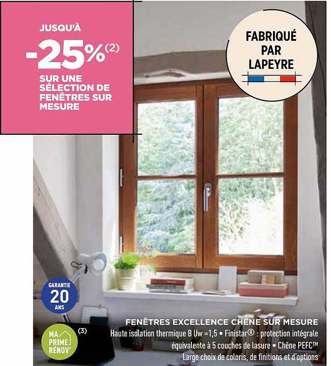 fenêtres excellence chêne sur mesure