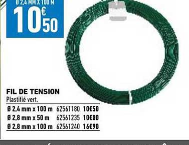 fil de tension