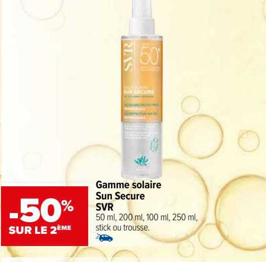 gamme solaire sun secure svr