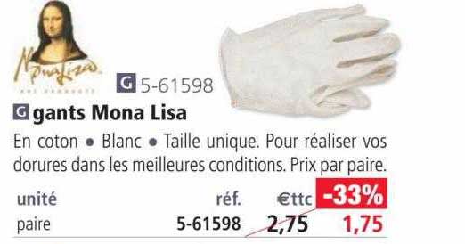 gants mona lisa