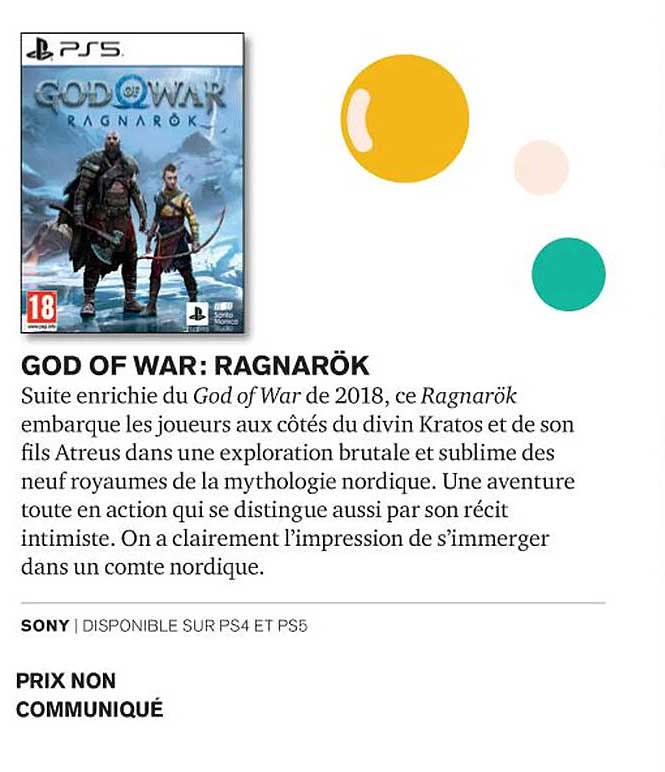 god of war : ragnarök
