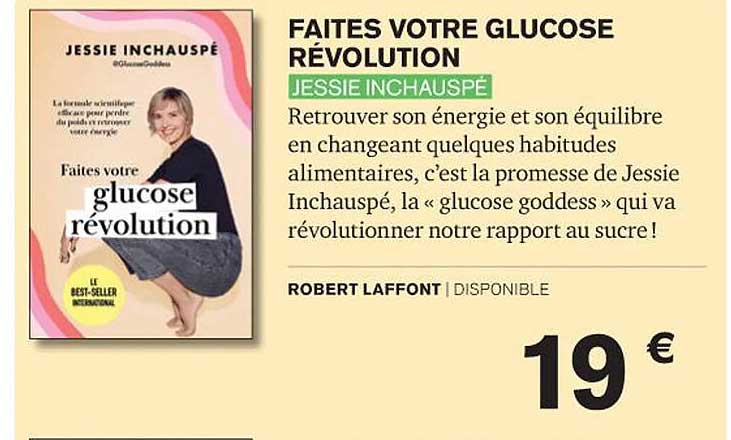 jessie inchauspé - faites votre glucose révolution