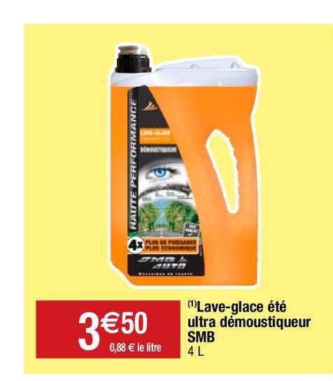 lave-glace été ultra démoustiqueur smb