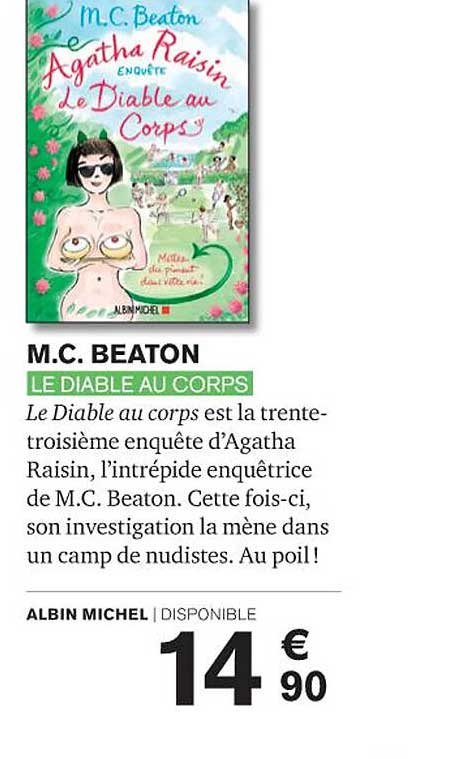 le diable au corps - m.c. beaton