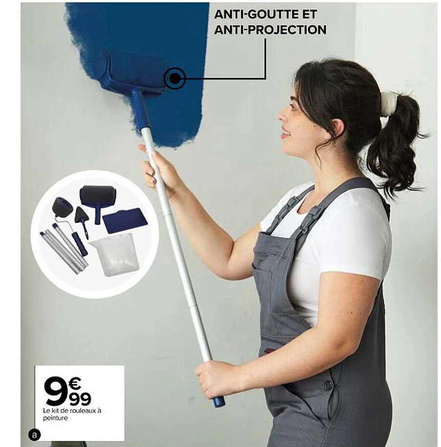 Le Kit De Rouleaux à Peinture