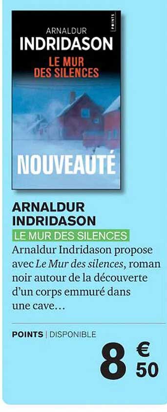 le mur des silences - arnaldur indridason