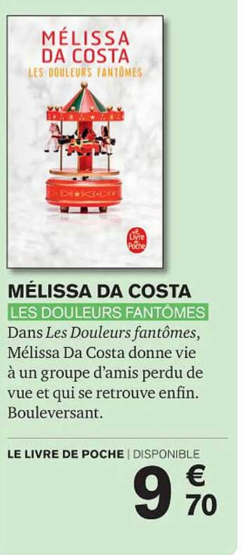 les douleurs fantômes - mélissa da costa
