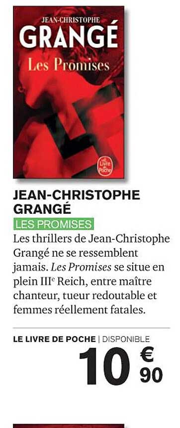 les promises - jean-christophe grangé