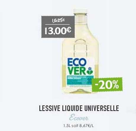 lessive liquide universelle ecover