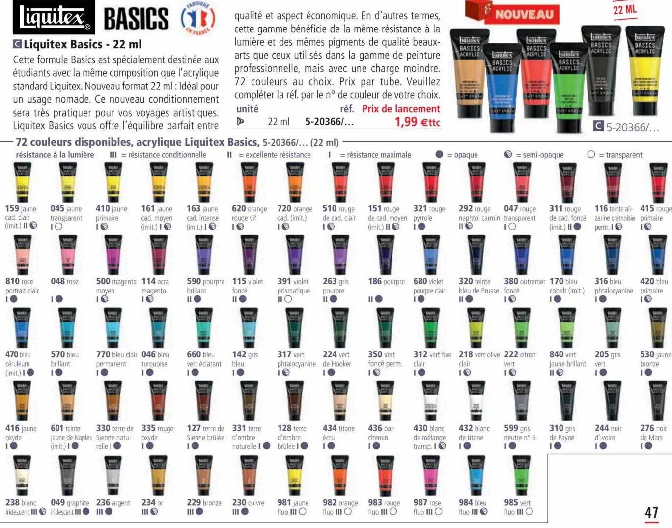 Liquitex Basics - 22 Ml