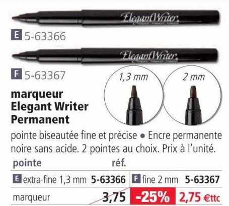 marqueur élégant writer permanent