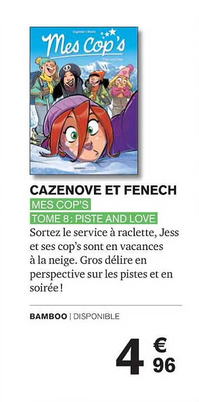 mes cop's tome 8 : piste and love