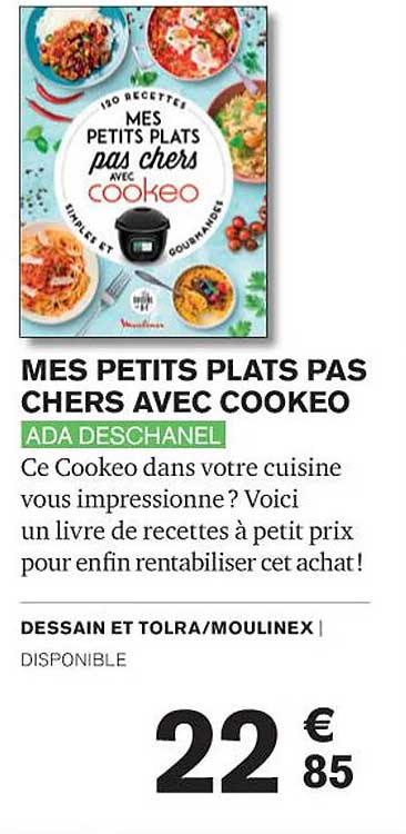mes petits plats pas chers avec cookeo - ada deschanel