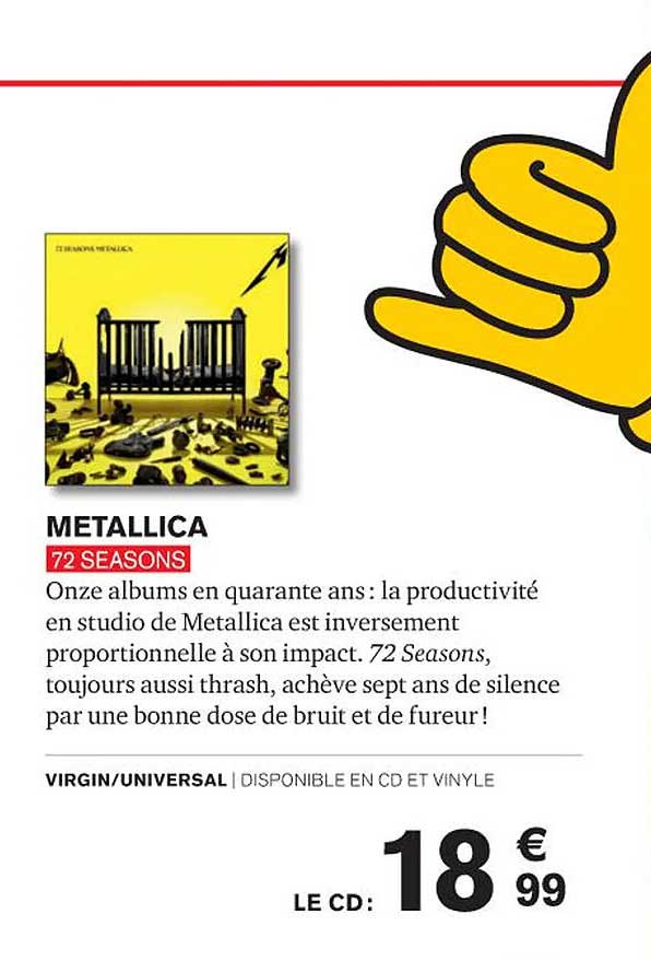 metallica - 72 seasons