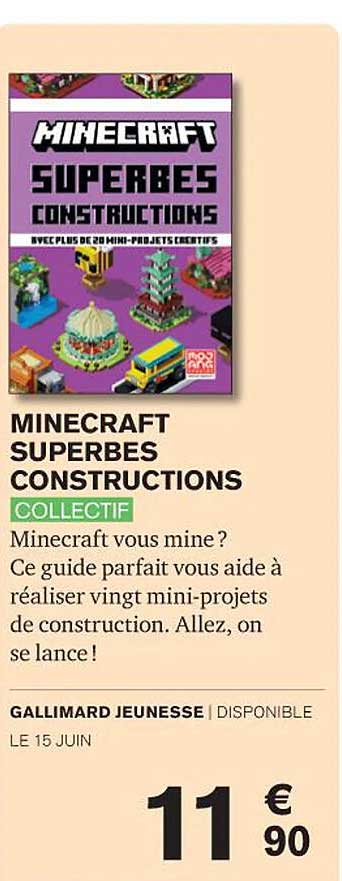 Minecraft Superbes Constructions - Collectif
