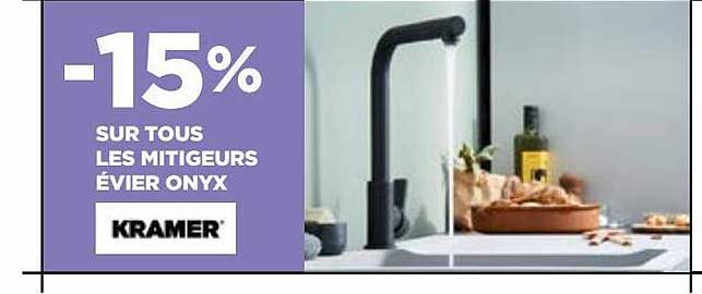 Mitigeurs évier Onyx Kramer