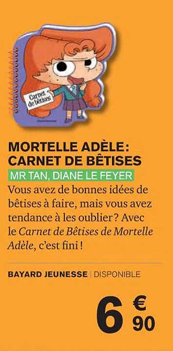 mortelle adèle : carnet de bêtises - mr tan, diane le feyer