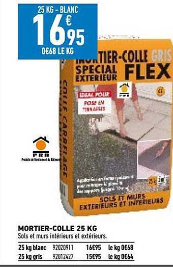 mortier-colle 25 kg